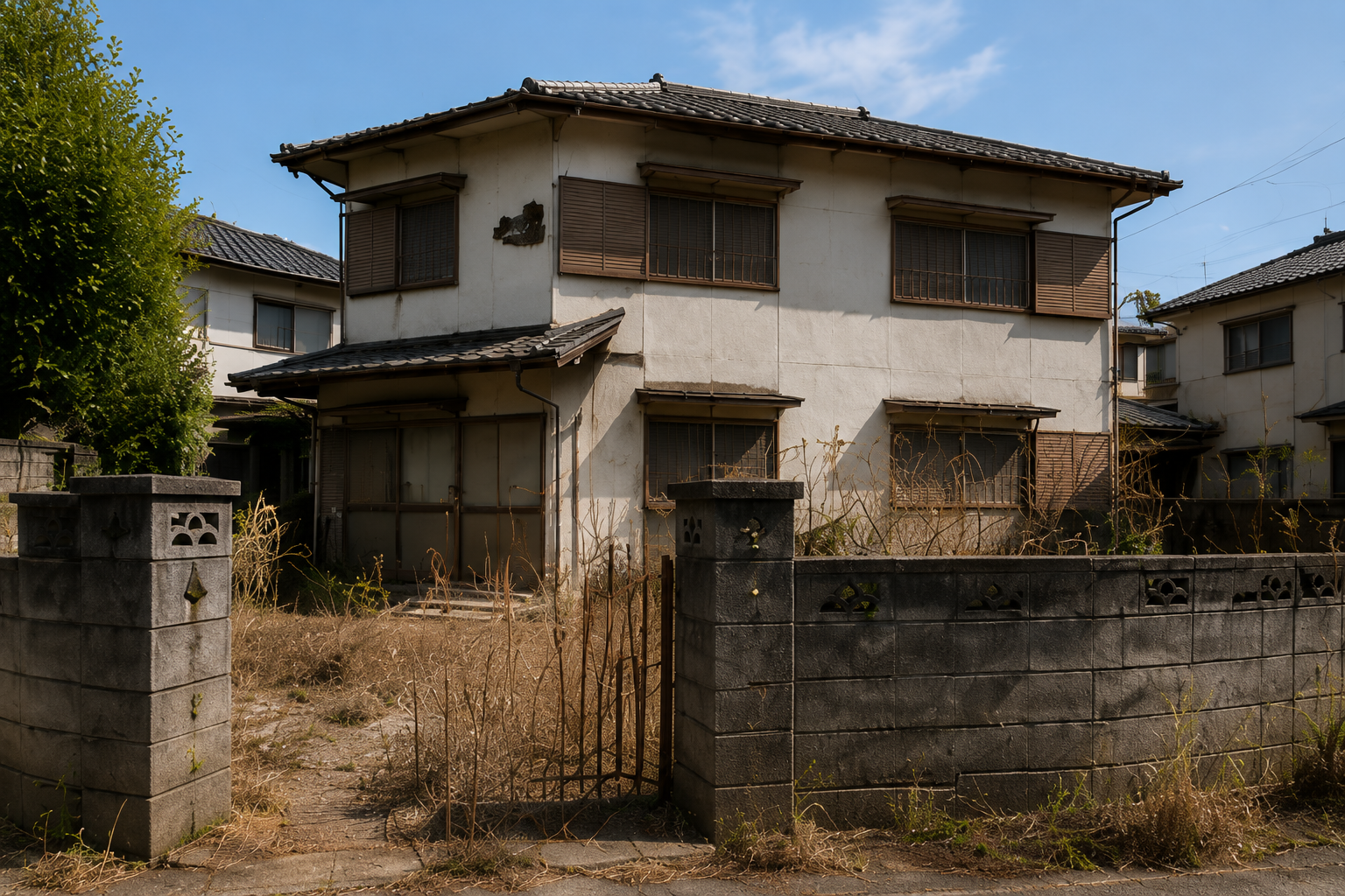 売却が難しい空き家のイメージ